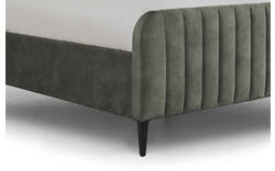 Goossens bedframe attent groen stof - 8219238-02