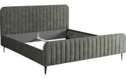 Goossens bedframe attent groen stof - 8219238-02