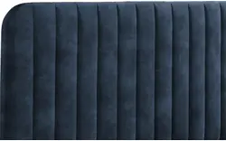 Goossens bedframe attent blauw stof - 8219239-02