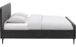 Goossens bedframe attent grijs stof - 8219240-02-A