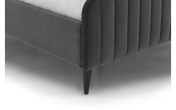 Goossens bedframe attent grijs stof - 8219240-02-A