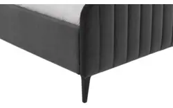 Goossens bedframe attent grijs stof - 8219240-02-A