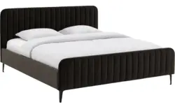 Goossens bedframe attent bruin stof - 8219241-02