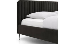 Goossens bedframe attent bruin stof - 8219241-02-A