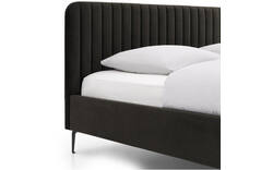 Goossens bedframe attent bruin stof - 8219241-02