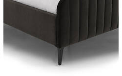 Goossens bedframe attent bruin stof - 8219241-02-A