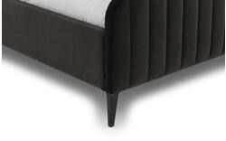 Goossens bedframe attent bruin stof - 8219241-02
