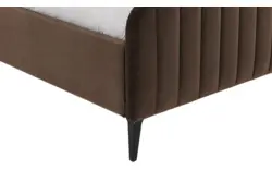 Goossens bedframe attent bruin stof - 8219242-02