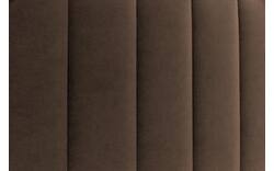 Goossens bedframe attent bruin stof - 8219242-02