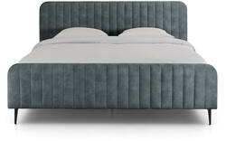 Goossens bedframe attent blauw stof - 8219243-02