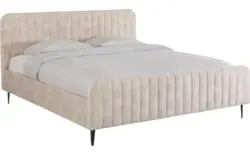 Goossens bedframe attent beige stof - 8219244-02a