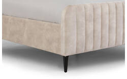 Goossens bedframe attent beige stof - 8219244-02a
