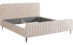 Goossens bedframe attent beige stof - 8219244-02a