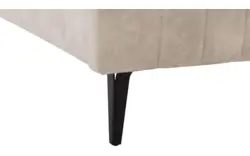 Goossens bedframe attent beige stof - 8219244-02a