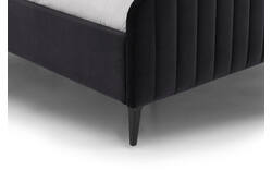 Goossens bedframe attent grijs stof - 8219248-02-A