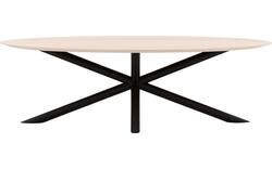 Goossens excellent eettafel gs 1302 wit eiken - 8219372-02
