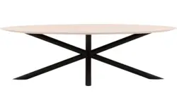 Goossens excellent eettafel gs 1302 wit eiken - 8219373-02-A