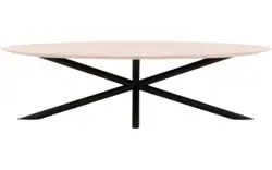 Goossens excellent eettafel gs 1302 wit eiken - 8219374-02-A