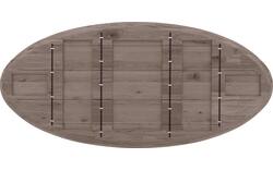 Goossens excellent eettafel gs 1302 donker bruin eiken - 8219379-02-A