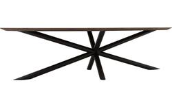 Goossens excellent eettafel gs 1302 donker bruin eiken - 8219381-02-A