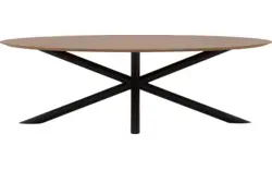 Goossens excellent eettafel gs 1302 blank eiken - 8219386-02-A