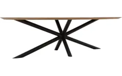 Goossens excellent eettafel gs 1302 blank eiken - 8219386-02-A