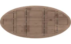 Goossens excellent eettafel gs 1302 blank eiken - 8219386-02-A