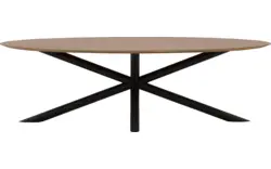 Goossens excellent eettafel gs 1302 blank eiken - 8219387-02-A