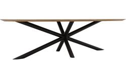 Goossens excellent eettafel gs 1302 blank eiken - 8219387-02-A