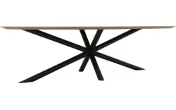 Goossens excellent eettafel gs 1302 blank eiken - 8219387-02-A