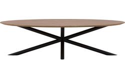 Goossens excellent eettafel gs 1302 blank eiken - 8219388-02