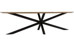 Goossens excellent eettafel gs 1302 blank eiken - 8219388-01