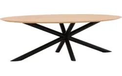Goossens excellent eettafel gs 1302 blank eiken - 8219400-02-A
