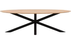 Goossens excellent eettafel gs 1302 blank eiken - 8219400-02