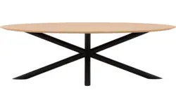 Goossens excellent eettafel gs 1302 blank eiken - 8219400-02-A