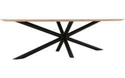 Goossens excellent eettafel gs 1302 blank eiken - 8219401-02-A