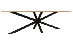 Goossens excellent eettafel gs 1302 blank eiken - 8219401-02-A