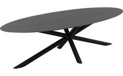Goossens excellent eettafel gs 1302 zwart eiken - 8219406-02-A