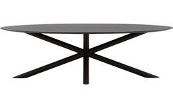 Goossens excellent eettafel gs 1302 zwart eiken - 8219407-02