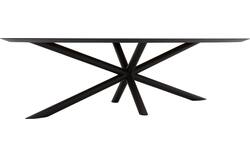 Goossens excellent eettafel gs 1302 zwart eiken - 8219407-02-A