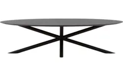Goossens excellent eettafel gs 1302 zwart eiken - 8219408-02-A