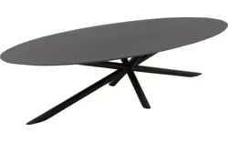 Goossens excellent eettafel gs 1302 zwart eiken - 8219408-02-A