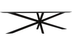 Goossens excellent eettafel gs 1302 zwart eiken - 8219408-02-A