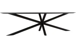 Goossens excellent eettafel gs 1302 zwart eiken - 8219408-02-A