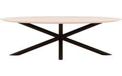 Goossens excellent eettafel gs 1302 wit eiken - 8219455-02