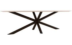 Goossens excellent eettafel gs 1302 wit eiken - 8219455-02-A