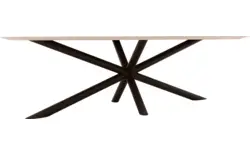 Goossens excellent eettafel gs 1302 wit eiken - 8219455-02-A