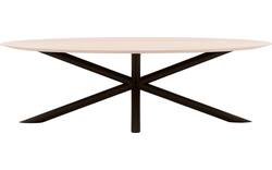 Goossens excellent eettafel gs 1302 wit eiken - 8219456-02