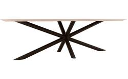 Goossens excellent eettafel gs 1302 wit eiken - 8219456-02-A