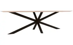 Goossens excellent eettafel gs 1302 wit eiken - 8219456-02-A